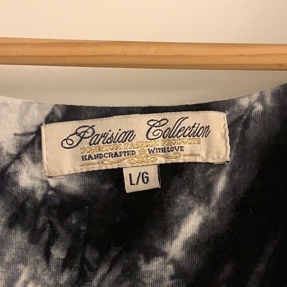 Parisian Tie Dye Cutout Maxi Sleeveless Dress - Picture 12 of 14